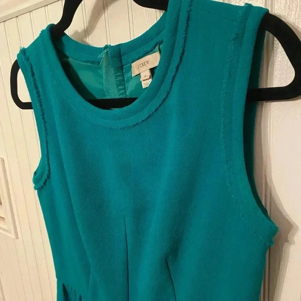 Nwot J. Crew sleeveless wool dress